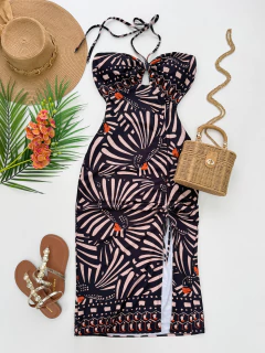 Vestido midi inspired FRM - comprar online