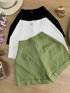 Shorts linho - Glamix 