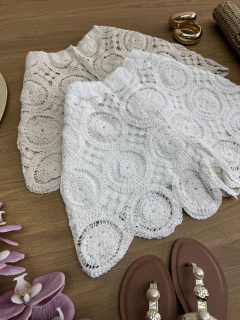 Shorts crochê - loja online