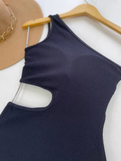 Imagem do Vestido midi Canelado premium