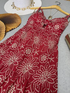 Vestido laise bordado - Glamix 