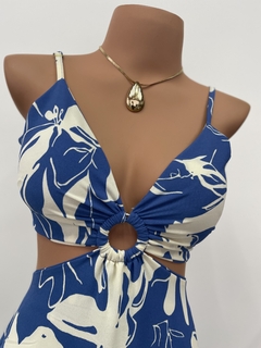 Vestido longo argola