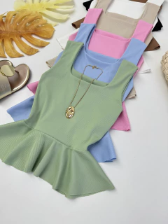 Blusa peplum - Glamix 