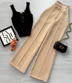Calça pantalona alfaiataria