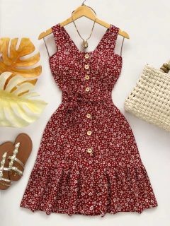 Vestido botões - comprar online