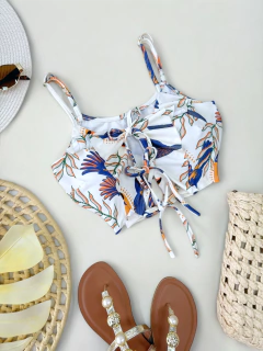 Cropped babado - comprar online