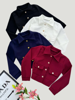 Jaqueta lã batida - comprar online