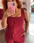 Colete alfaiataria vermelho bordô - comprar online