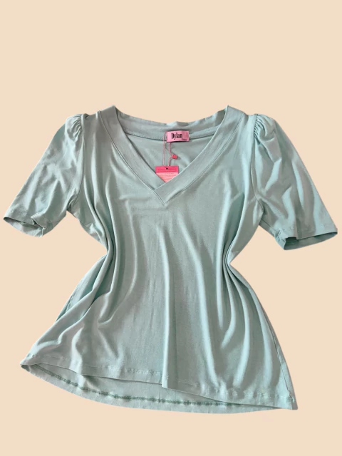 T-shirt verde tifanny - comprar online