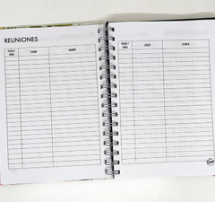 Cuaderno Docente Rayado · Personalizado