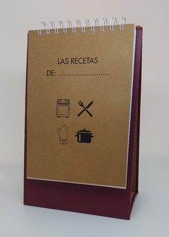 Recetario anillado con pie · Frutas - comprar online