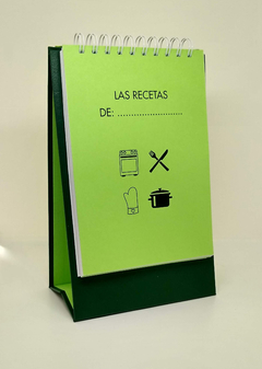 Recetario anillado con pie · Paltas - comprar online