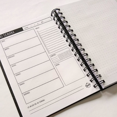 Planner Semanal - Serie Black en internet