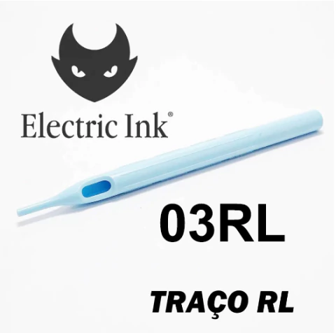 Ponteira Descartável Electric Ink LONG TIP TRAÇO 03RL