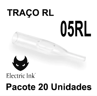 Ponteira Descartável Electric Ink MINI TIP TRAÇO 05RL - Pacote com 20 Unidades - comprar online