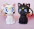 Luna y Artemis Llavero importado