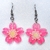 Sakura Flor Fucsia Aros colgante
