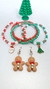 Galleta jengibre navidad Aros colgante - comprar online