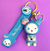 Nena Ice Cream kawaii doll Llavero