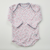 Body escote americano liberty picot azul