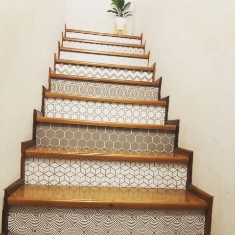 Escalera Geométricos Visón