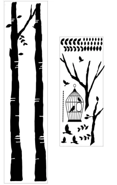 Looma vinilos infantiles Árbol Abril