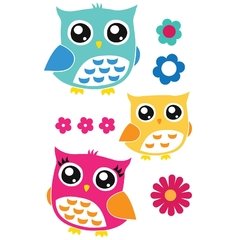 Looma Vinilos Decorativos Infantiles Familia Buhos
