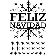 Looma Vinilos Decorativos Feliz Navidad Vidrieras