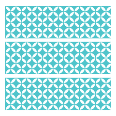looma vinilos escalera gambito aqua