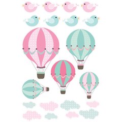Looma Vinilos Decorativos Infantiles Globitos Rosas