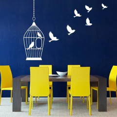 Looma Vinilos Decorativos Pájaros Libres