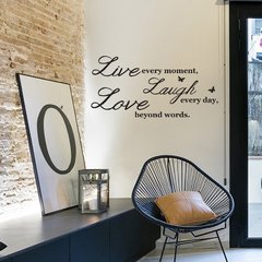 Looma vinilos decorativos decorativos live laugh love