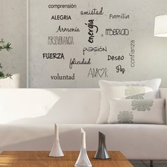 Looma Vinilos decorativos palabras positivas