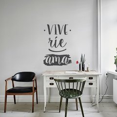 Looma Vinilos Vive Ríe Ama
