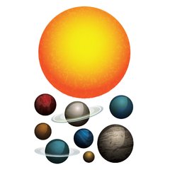Looma Vinilos Decorativos Los Planetas
