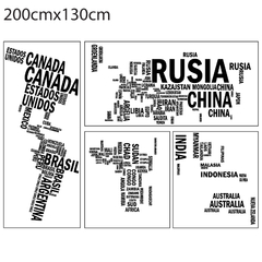 Looma Vinilos Mapa Nombres
