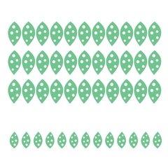 Looma Vinilos Decorativos Pack Hojitas de Colores