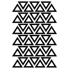 Looma Vinilos Decorativos Tramas Triángulos Líneas