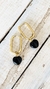 Argollas Black Hearts ( Acero)