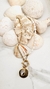 Collar Beach (acero + perla de rio)