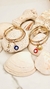 Argollas Trebam (acero + oro)