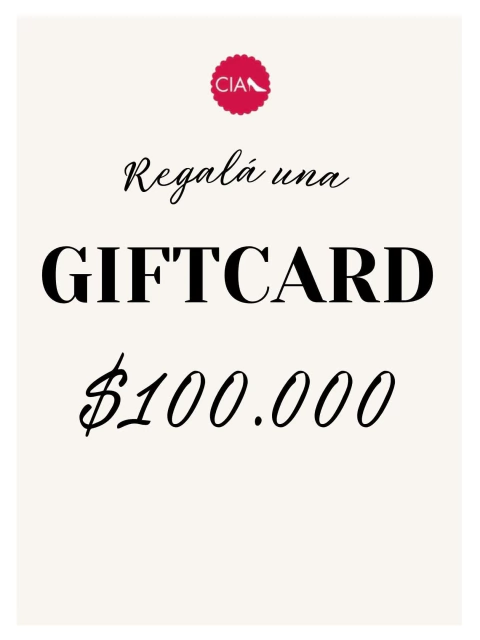 GIFTCAR $100.000 - comprar online
