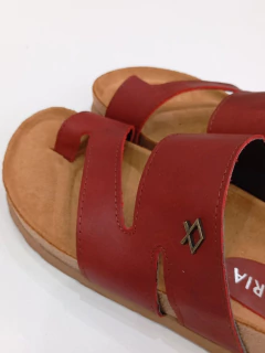 300 cuero bordó - COMPAÑIA DE ZAPATOS