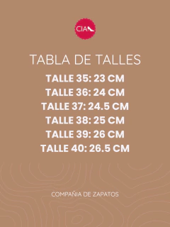 CANU 4205 - COMPAÑIA DE ZAPATOS