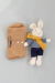 Saquito de hilo camel - comprar online