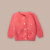 Campera coral con lunares