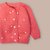 Campera coral con lunares - comprar online
