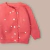 Campera coral con lunares - comprar online