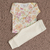 Conjunto Helena: body estampado y pantalon natural
