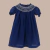 Vestido punto smock Capri